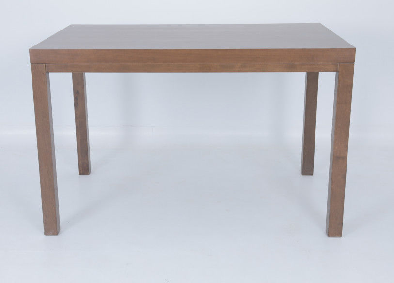 UnFolded Bedroom Furniture Square Solid Wood Study Desk Modern Style