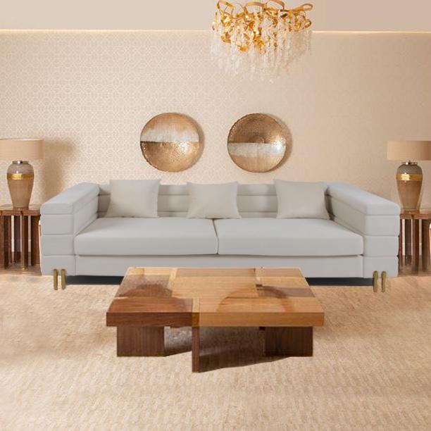 3 Seater 70cm σχηματισμένος τούφες βελούδο καναπές με το λεπτό πόδι μετάλλων 2