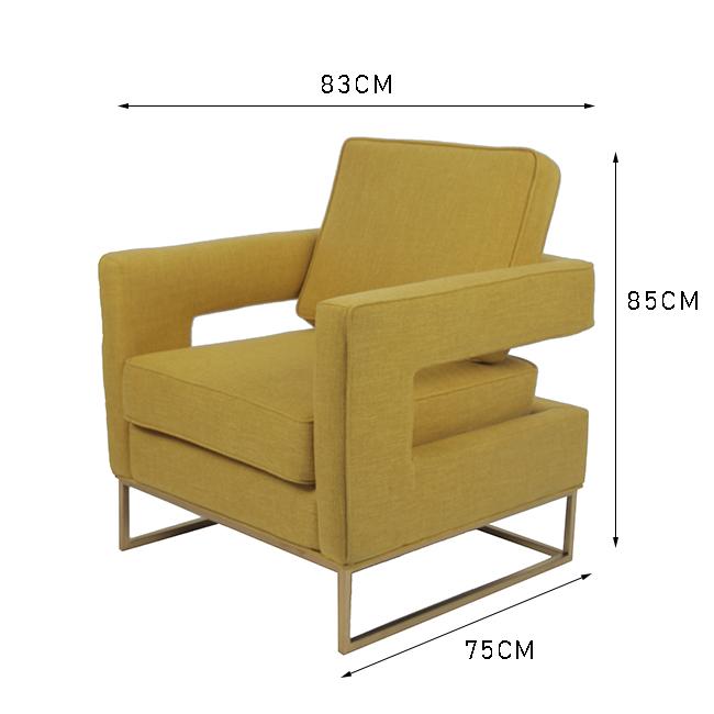 Έδρες σαλονιών εγχώριας ενιαίες 83x75x85cm έμφασης 0
