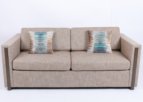 Αγορά Υφασμάτινη επένδυση Wooden Arm Hotel Queen Sofa Sleeper Luxury Modern Design ηλεκτρονική κατασκευή