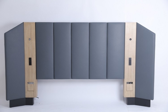 Αγορά Headboard κρεβατιών ξενοδοχείων επικαλυμμένη ύφασμα τούφα επίπλων κρεβατιών EKing Siz κρεβατοκάμαρων ηλεκτρονική κατασκευή