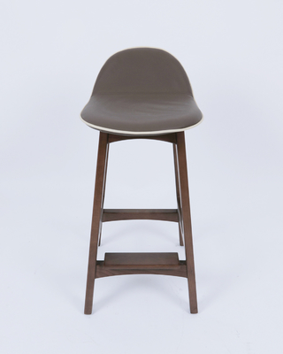 Αγορά Στερεό ξύλινο βινύλιο πολυτέλειας Barstool για το εστιατόριο τραπεζαρίας ηλεκτρονική κατασκευή