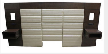 Αγορά Headboard κρεβατιών μεγέθους πολυτέλειας δίδυμα στερεά σημύδων έπιπλα ξενοδοχείων ξύλου εμπορικά ηλεκτρονική κατασκευή