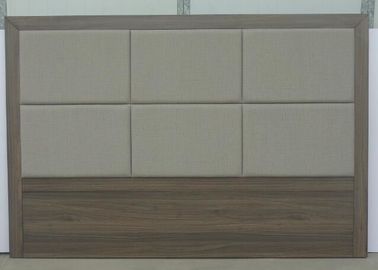 Αγορά Επικαλυμμένα Headboards ύφους ξενοδοχείων, MDF ξύλινη ράχη κρεβατιών με το διπλό γόμφο ηλεκτρονική κατασκευή