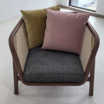 Αγορά Υφάσματα ξύλο Loft Lounge πολυθρόνα Καρέκλα καθισμάτων καθιστικό Καρέκλες προσαρμοσμένα μεγέθη ηλεκτρονική κατασκευή