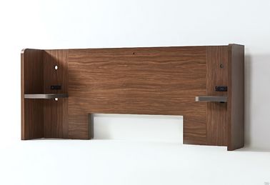Αγορά Headboards ξενοδοχείων μεγέθους βασιλιάδων των φυλλόμορφων οδηγήσεων HPL με τις στάσεις νύχτας και την έξοδο δύναμης ηλεκτρονική κατασκευή