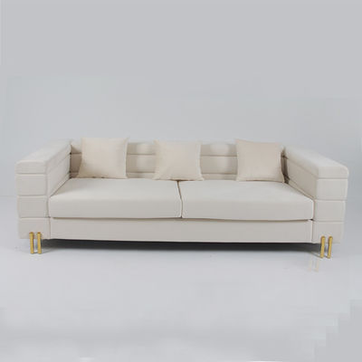 Αγορά 3 Seater 70cm σχηματισμένος τούφες βελούδο καναπές με το λεπτό πόδι μετάλλων ηλεκτρονική κατασκευή