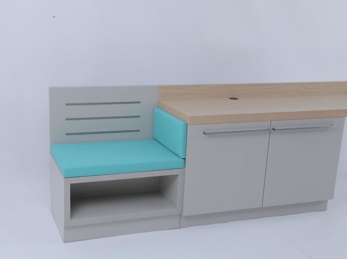 Σύγχρονο υπνοδωμάτιο Custom Expansive γραμμικό γραφείο για το ξενοδοχείο Hilton 3