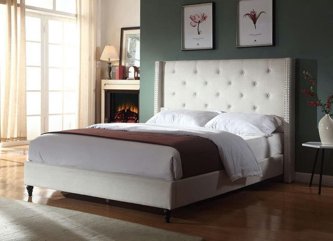 Σύγχρονο κρεβάτι βασίλισσα Size King Size Bedroom έπιπλα KD 0